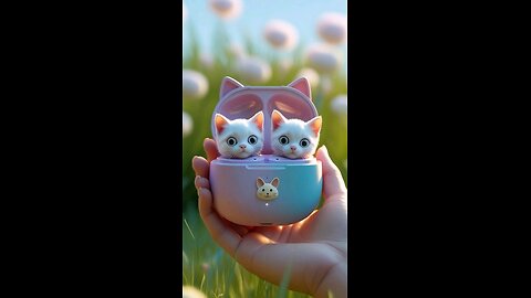 cat airpod 😂
