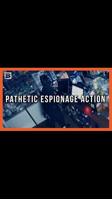 Pathetic Espionage Action! Burglar Breaks Into Store, Runs Away After Alarm Goes Off