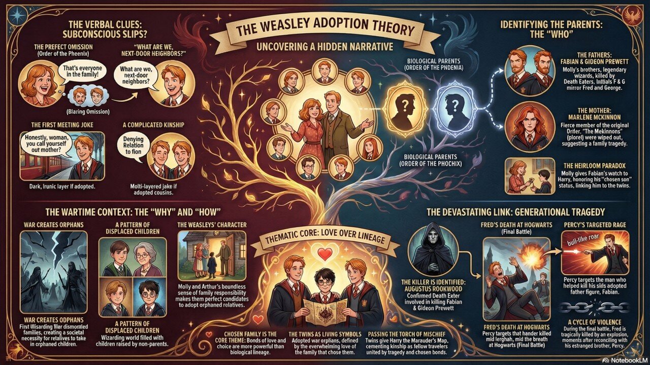 The Adopted Weasley Twins Theory