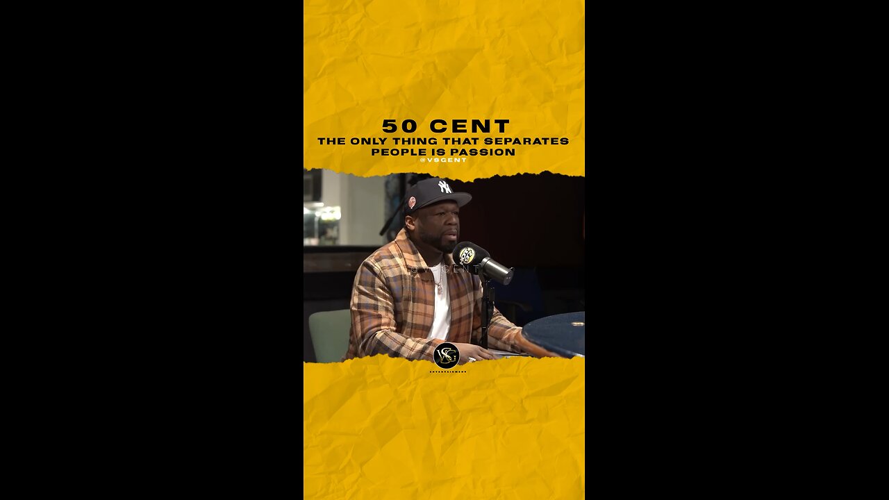 @50cent The only thing that separates people is passion