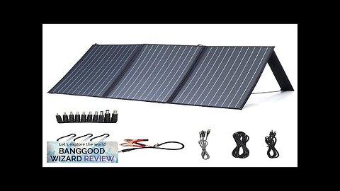 XMUND XD-SP2 100W 18V Solar Panel 3-USB+DC PD Fast Charging Outdoor Waterproof Review