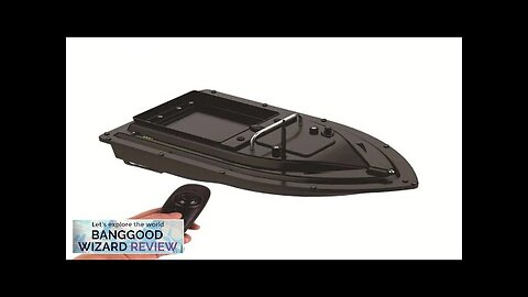 500M RC Fishing Bait Boat 1.5kg Large Capacity Loading Dual Motors 12000mAh Review