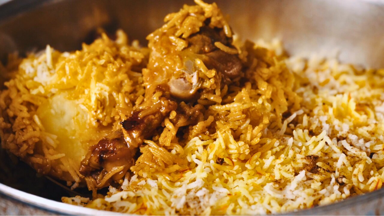 The QUEEN of All Biryanis - Step by Step Kolkata Chicken Biryani