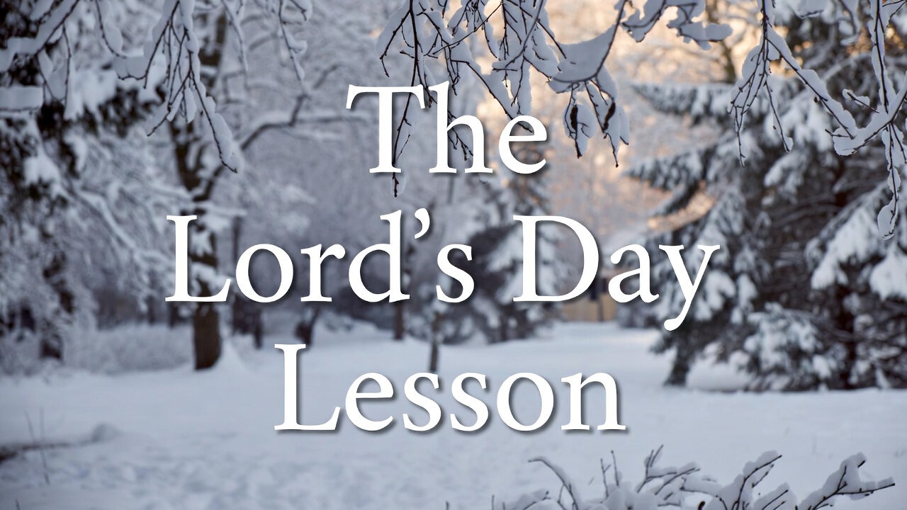 The Lord's Day Lesson: Your Commitment Needs to Be More