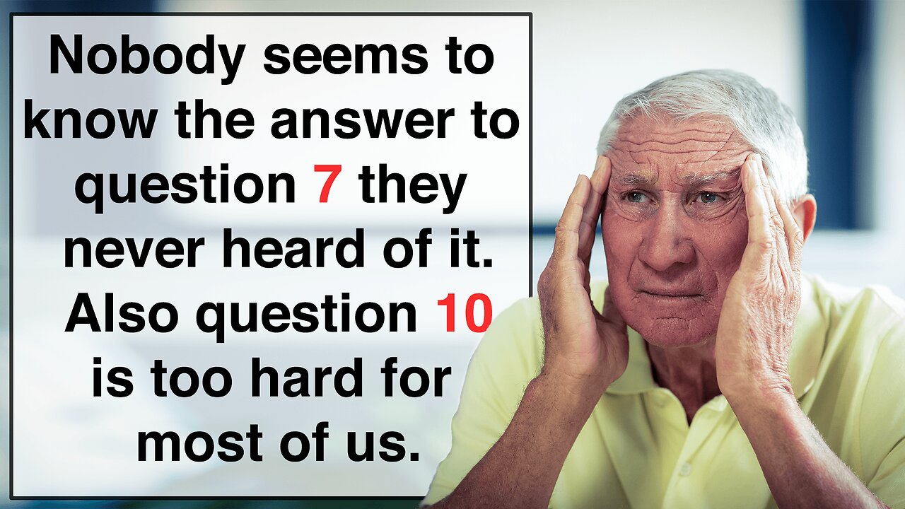 10 Knowledge Questions