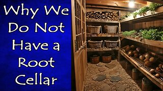 Why I Don't Have a Root Cellar