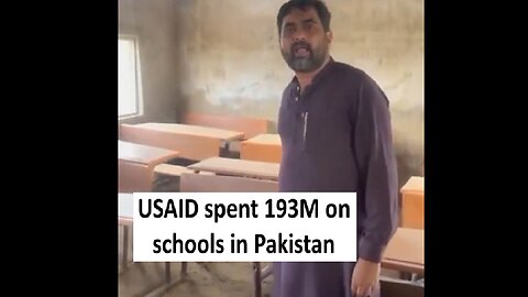 USAID spent 159M on “climate resilient” schools in Pakistan, mostly shacks where did the money go