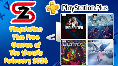 PlayStation Plus Free Games February 2026! Undisputed, Subnautica: Below Zero, Ultros & Ace Combat 7