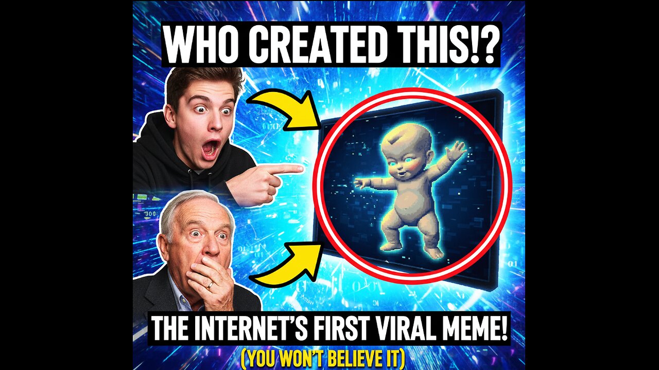 They never meant to upload it. The accidental birth of all internet memes.
