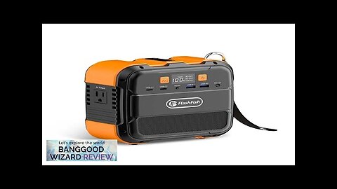 US Direct FlashFish A101 120W 96Wh 26400mAh Portable Power Station Power Generator Review