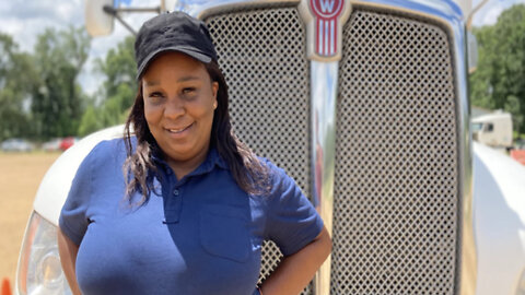Black Women Who Are Truck Drivers #2
