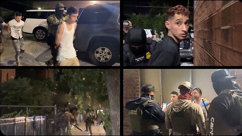 ICE Agents' Daring Black Hawk Helicopter Raid Rocks Chicago! 