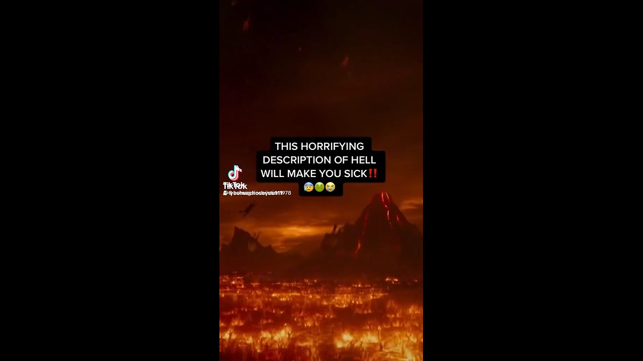 horrifying description of hell