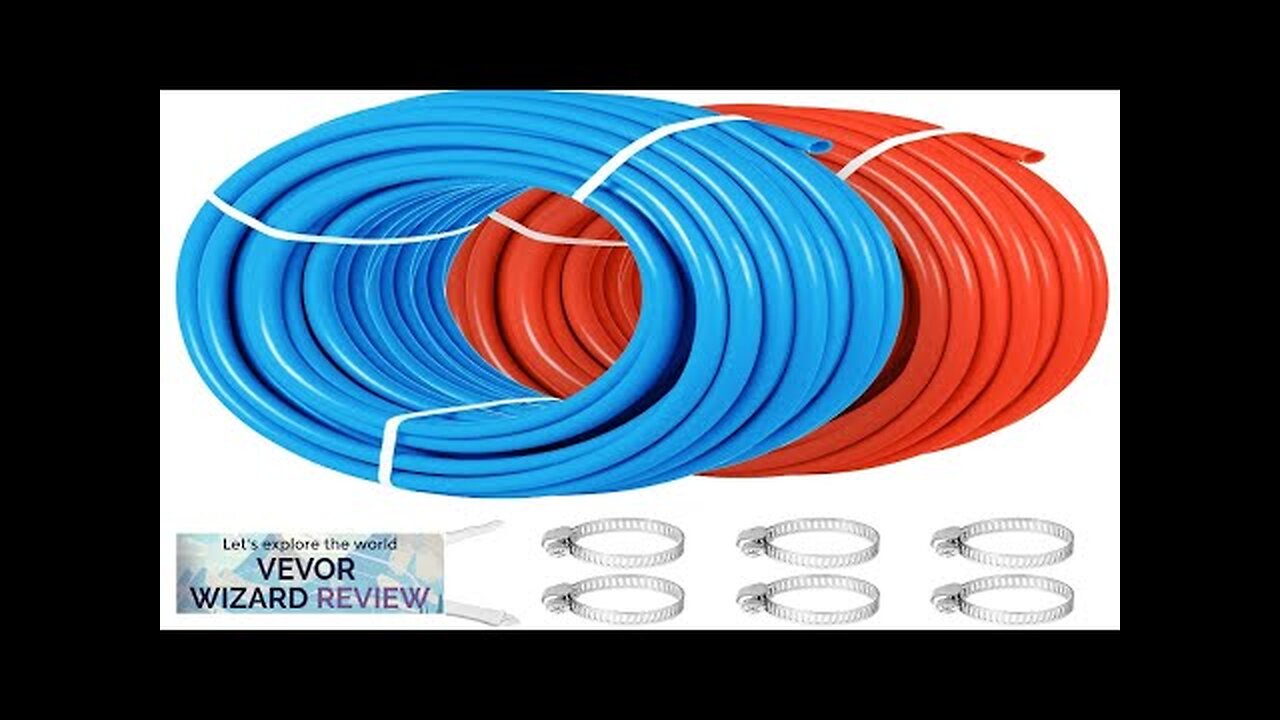 VEVOR PEX Tubing Oxygen Barrier 2 Rolls of 1/2 Inch X Review