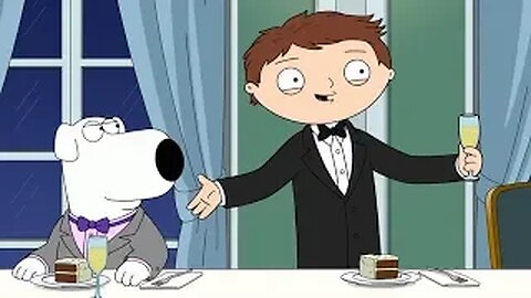 Stewie becomes a teenager