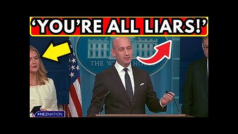🚨MUST SEE- Stephen Miller Just TORCHED the Media to their FACES LIVE on AIR!