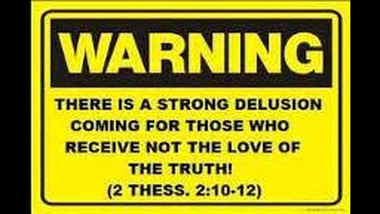 The Strong Delusion, Today! God creates Evil ?