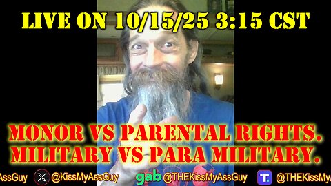 MILITARY vs PARA MILITARY - CHILD vs PARENT