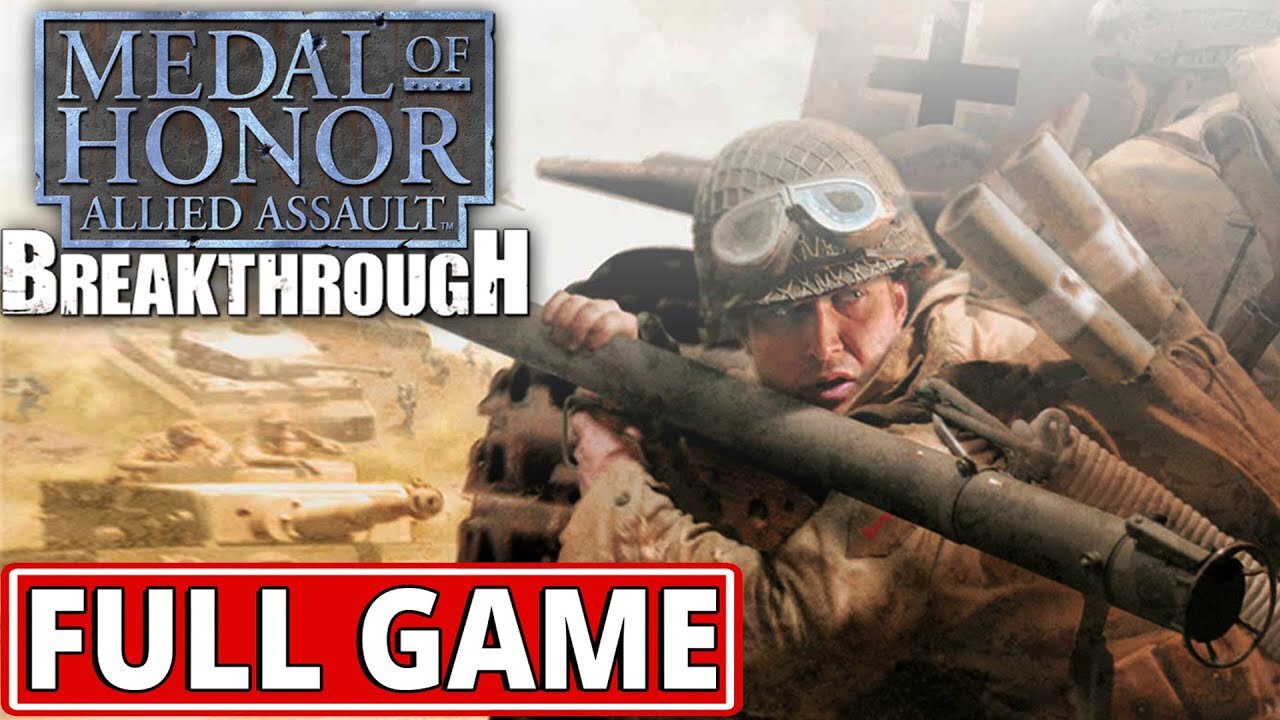 Medal of Honor: Allied Assault Breakthrough - FULL GAME walkthrough | Longplay