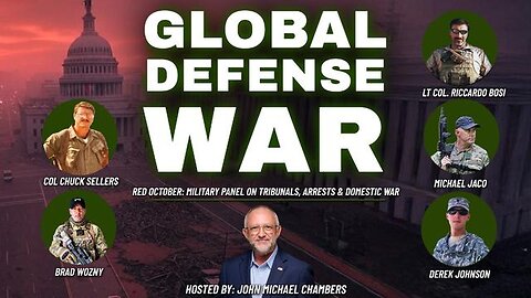 Red October: Military Panel on Tribunals, Arrests & Domestic War 