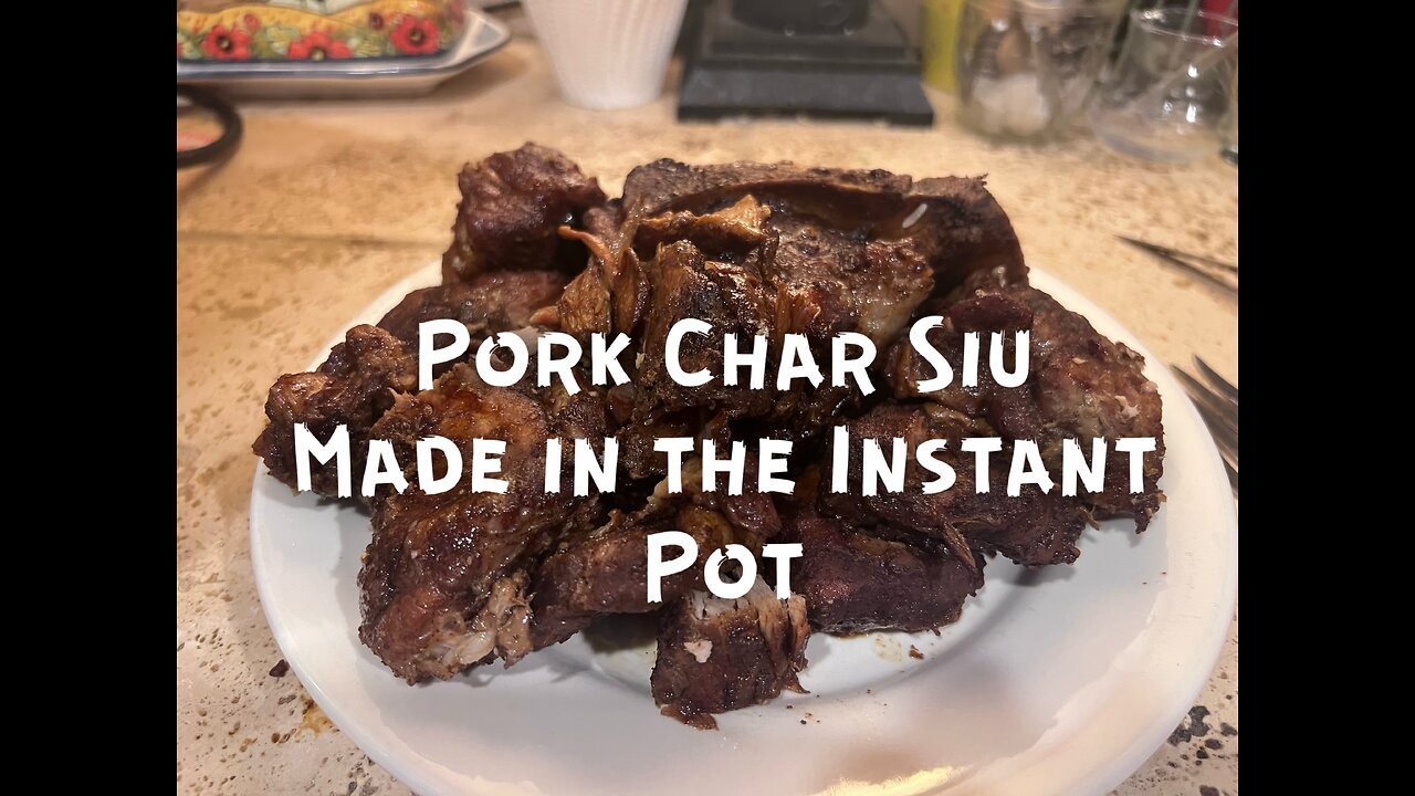 Pork char siu