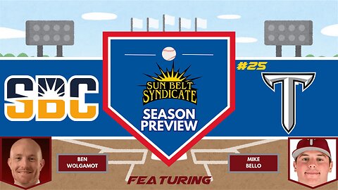 Troy Baseball Preview 2025 ft Associate Head Coach Ben Wolgamot & OF Mike Bello