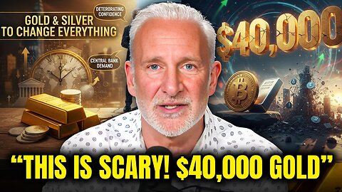$40,000 GOLD Price Warning! Prepare for BIGGEST Gold & Silver Rally in 50 Years - Peter Schiff