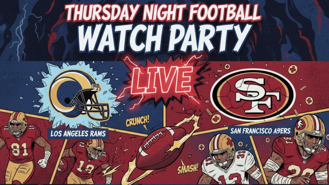 Thrilling Thursday Night Football: Join the Rams vs 49ers Live Watch Party!