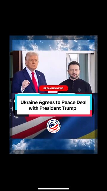 Ukraine Agrees to 30-Day Ceasefire Deal