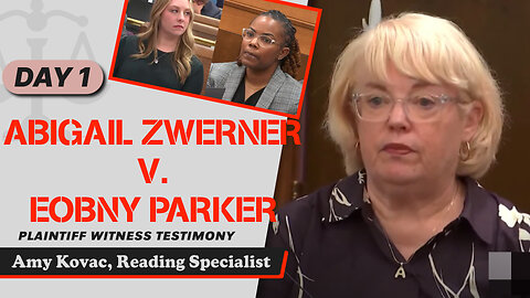 7 - Abigail Zwerner v. Ebony Parker - Amy Kovac, Reading Specialist