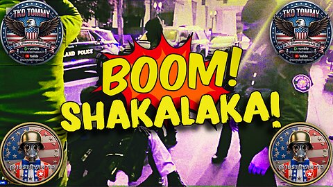 BOOM! SHAKAKALAKA! Unhinged Attacker vs Patriots – @Patriot_Shane_ BAD MOTHERFUCKER! (Rock Remix)