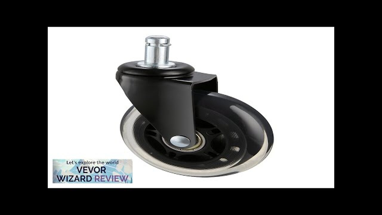 VEVOR Office Chair Wheels Set of 5 3 inch Caster Wheels Replacement Review