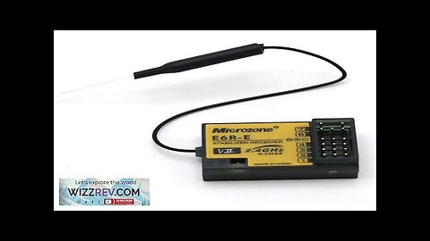 Microzone E6R-E 2.4GHz 6CH Stabilizer Mini RC Receiver For MC6C E6 MC7 Review