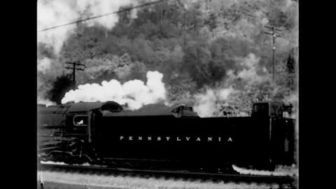 Steam Locomotives in Action on the Pennsylvania