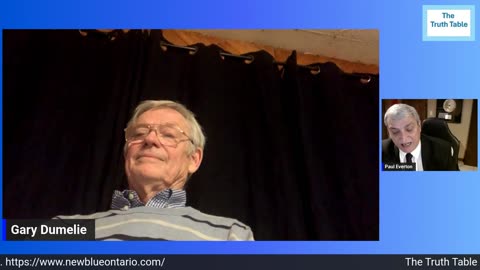 The Truth Table EP 52: Gary Dumelie New Blue candidate for Niagara Falls