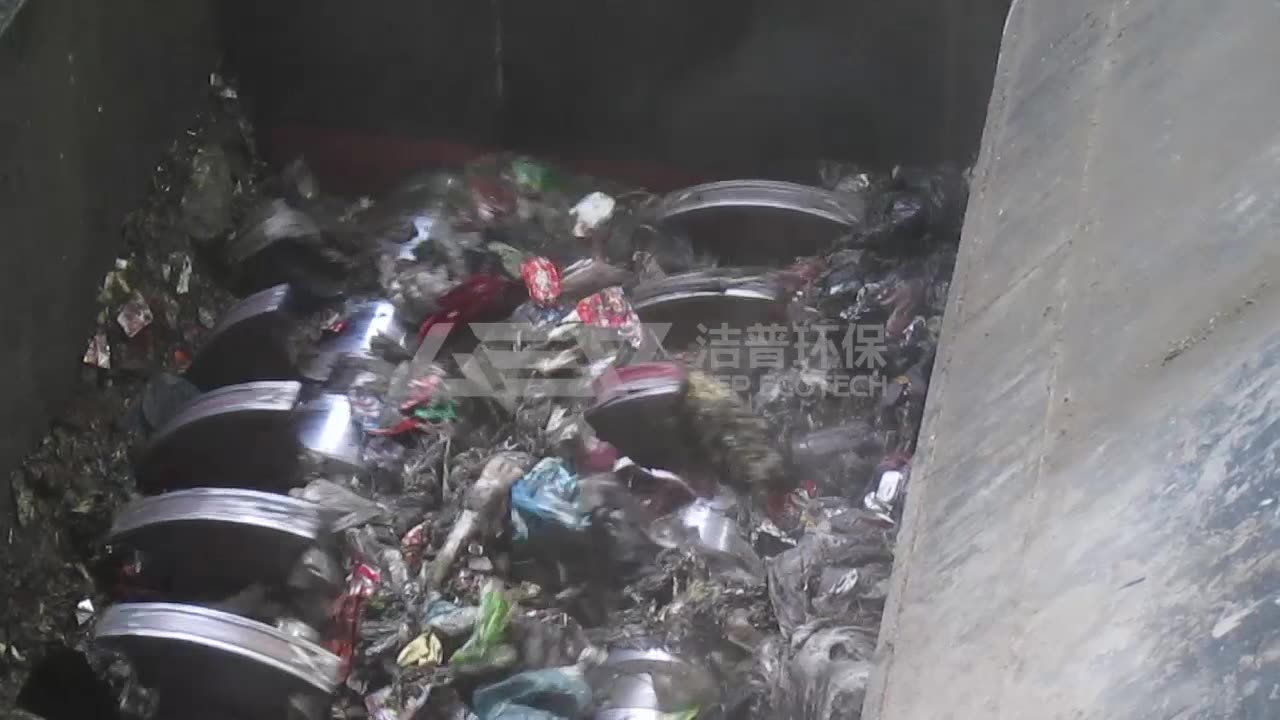 Tame Mixed Waste! MSW Pre-Shredder for Efficient Volume Reduction