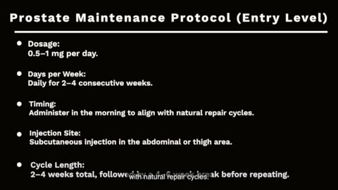 Prostamax Peptide Dosage Protocols Explained (Prostate Health, Inflammation & Male Wellness Guide)