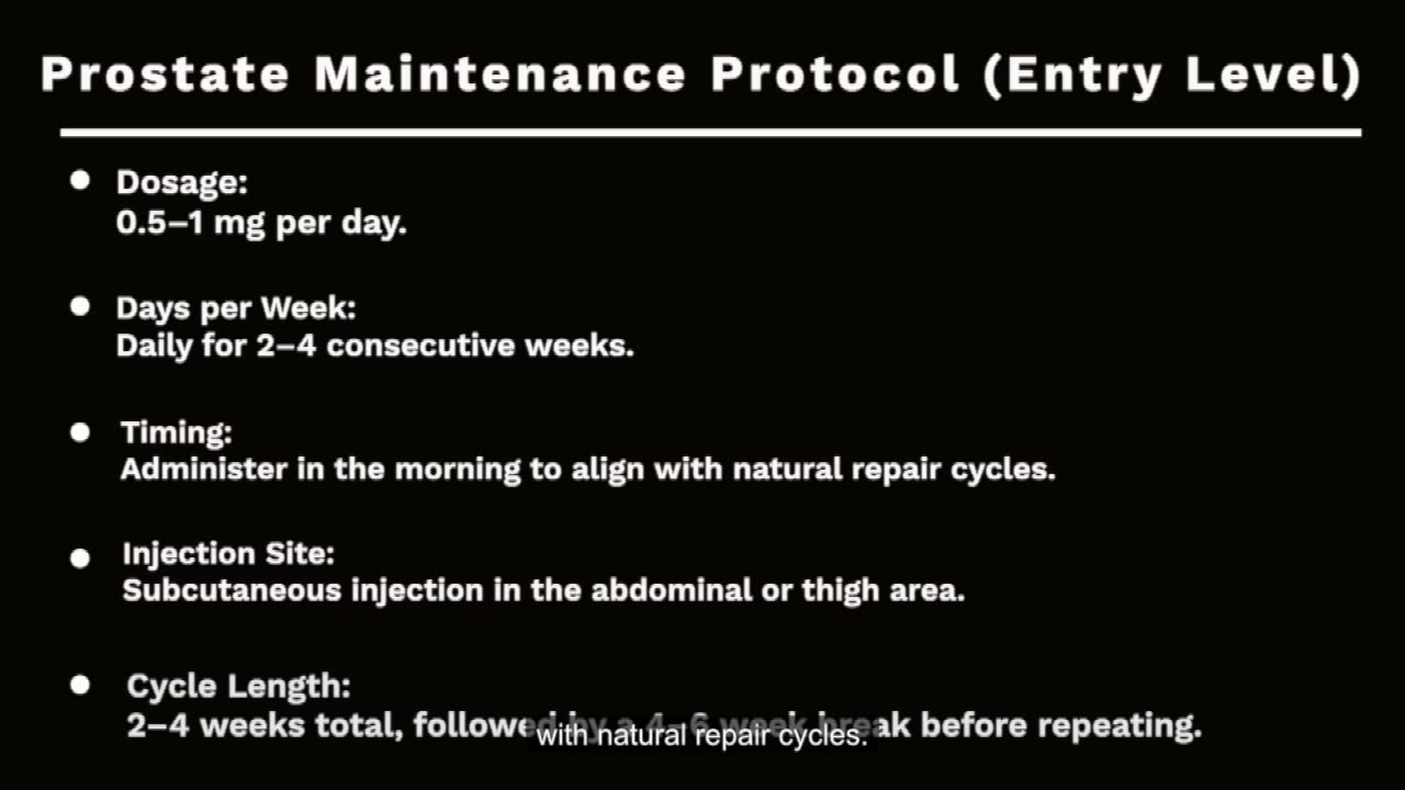 Prostamax Peptide Dosage Protocols Explained (Prostate Health, Inflammation & Male Wellness Guide)