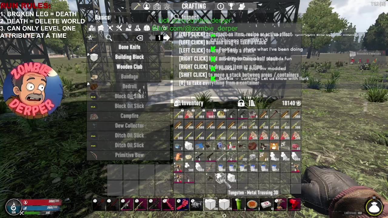 Crayon Eater Builds Real Estate | 7 Days to Die Permadeath