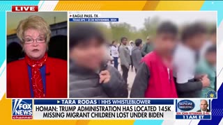 Border czar Tom Homan says 145,000 unaccompanied migrant children have been rescued