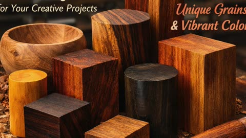 Unlock Creativity with Premium Wood Turning Blanks