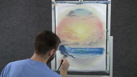 Morning Wave - Paint with Kevin Hill