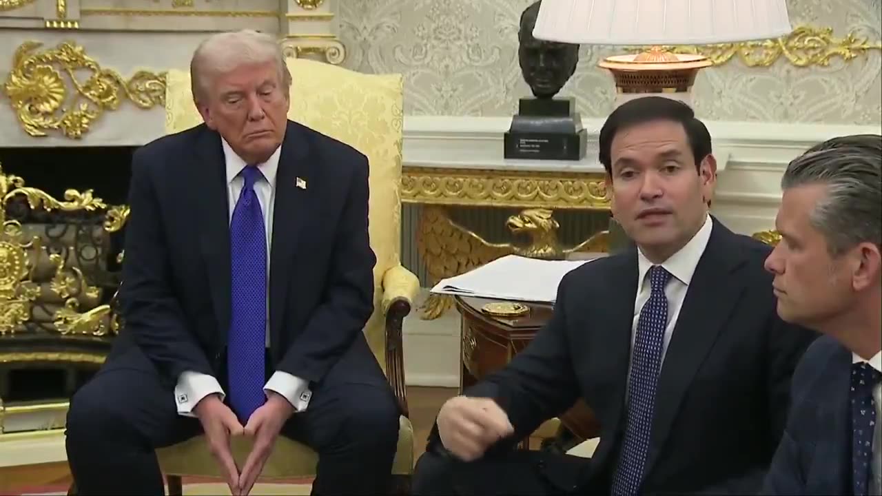 SEC. RUBIO: "If people want to stop seeing drug boats blown up, stop sending drugs