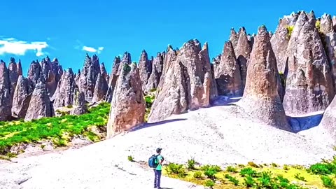 Pampachiri Stone houses in Peru
