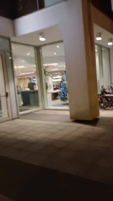 Outside a Four Star Hotel...