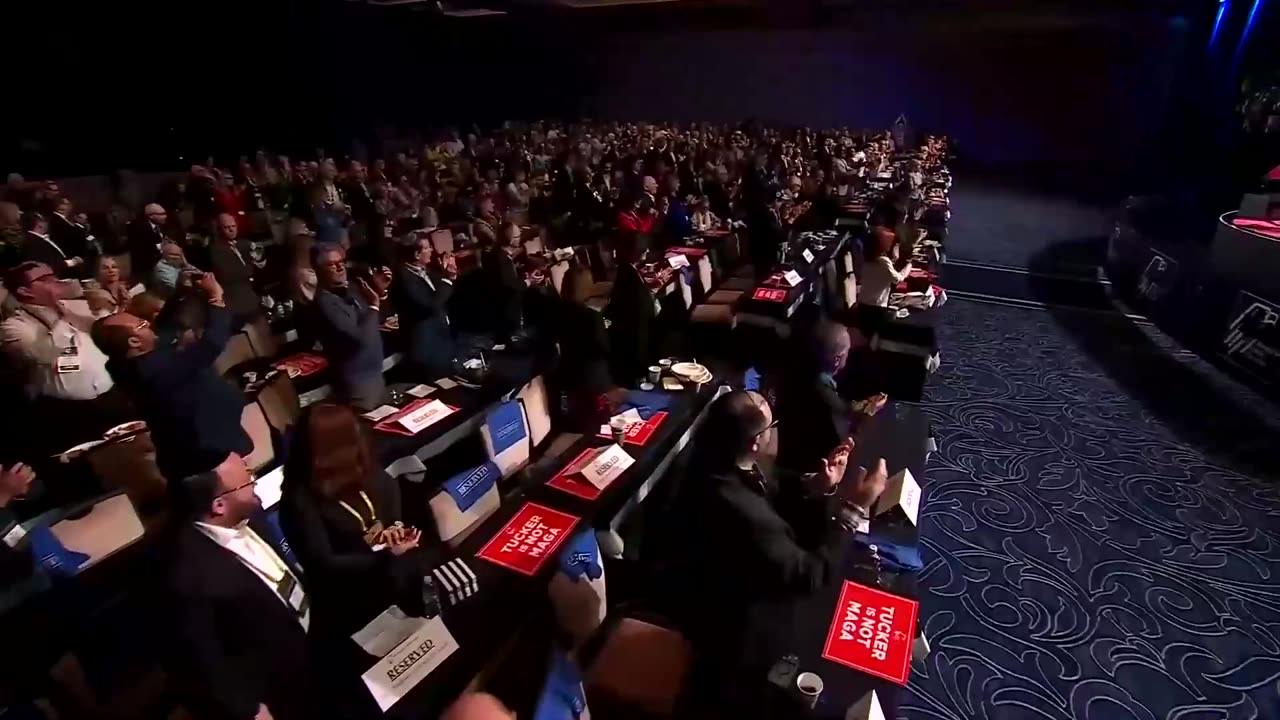 The crowd at the Republican Jewish Coalition...