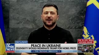 Zelensky: Ill Nominate Trump For Anything He Wants