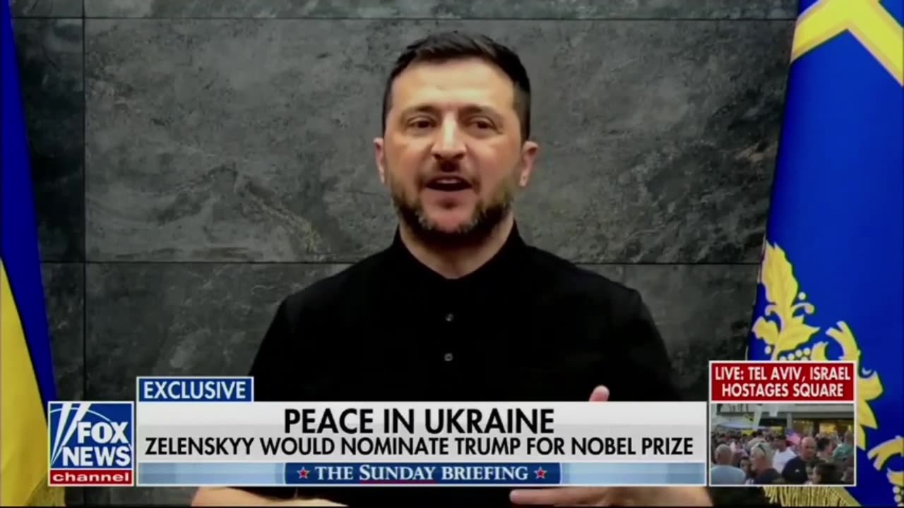 Zelensky: Ill Nominate Trump For Anything He Wants