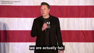 ELON: UNLIKE THE PRIOR REGIME, THE 𝕏 PLATFORM IS BEING FAIR