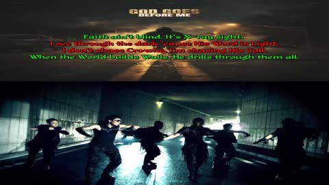 Street Gospel Syndicate ~ God Goes Before Me { Lyrics } Remix 1 { Dance Ver. } Christcore